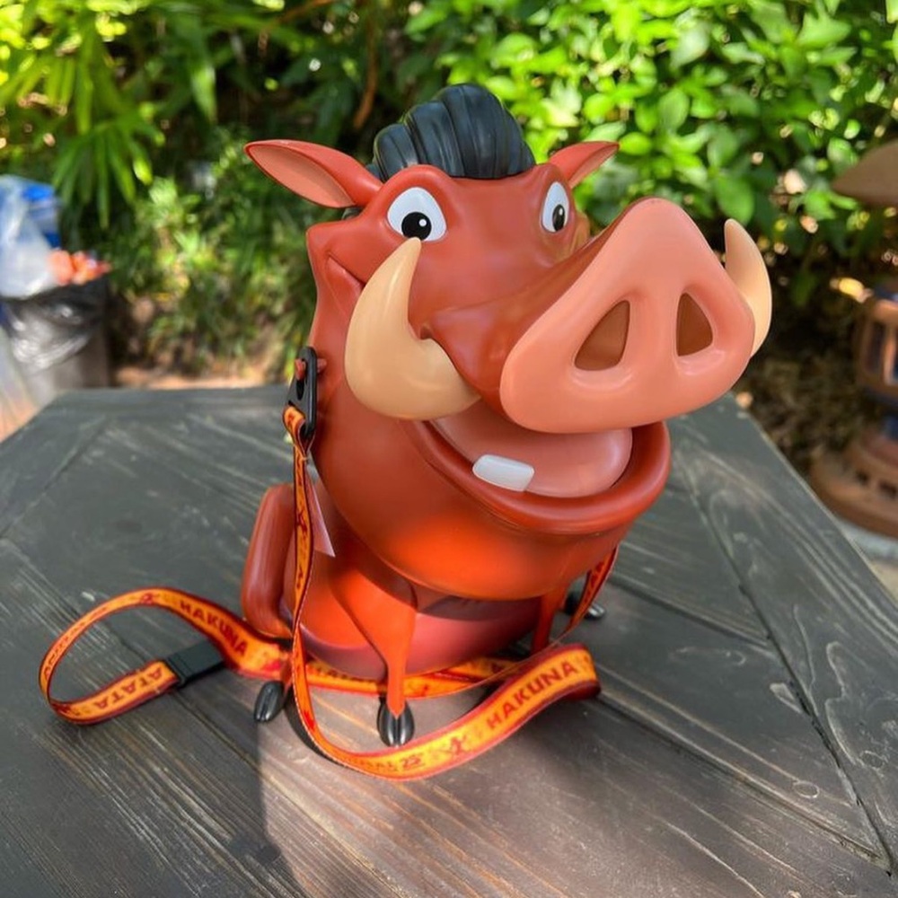 Disney Collectable Pumbaa Popcorn Bucket 🏰 🐭 ✨